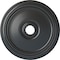 Ekena Millwork Diane Ceiling Medallion (Fits Canopies up to 6 1/4"), Hnd-Painted Pewter, 24"OD x 3 5/8"ID x 1 1/4"P CM24DIPES - alternate 1
